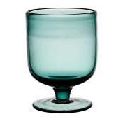 Coté Table Agosta wijn/waterglazen op voet 37cl turquoise (6 stuks)-0