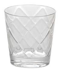 Baci Milano - Cheers! set of 6 acrylic waterglasses - clear D8.7xH9cm-0
