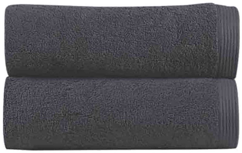 SOREMA - New Plus handdoek 100% Katoen 580 gram 70x140 cm - Storm grijs-0